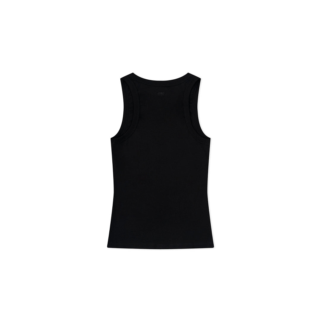 Jüdiz basic t-shirt for women in black