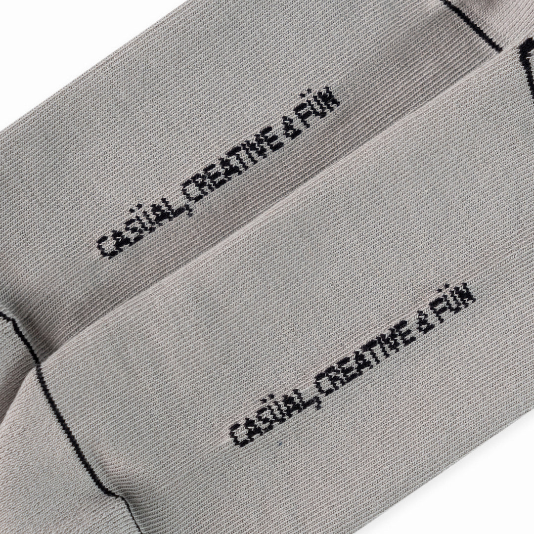 Jüdiz basic grey ankle socks
