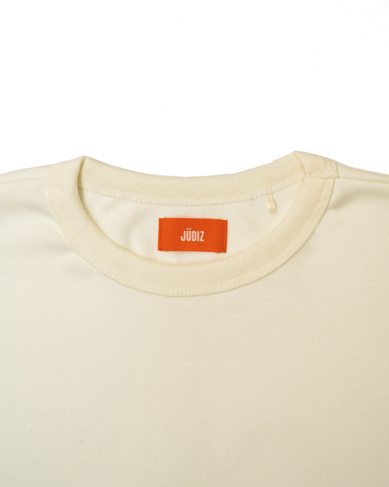 Jüdiz basic ivory T-shirt for men