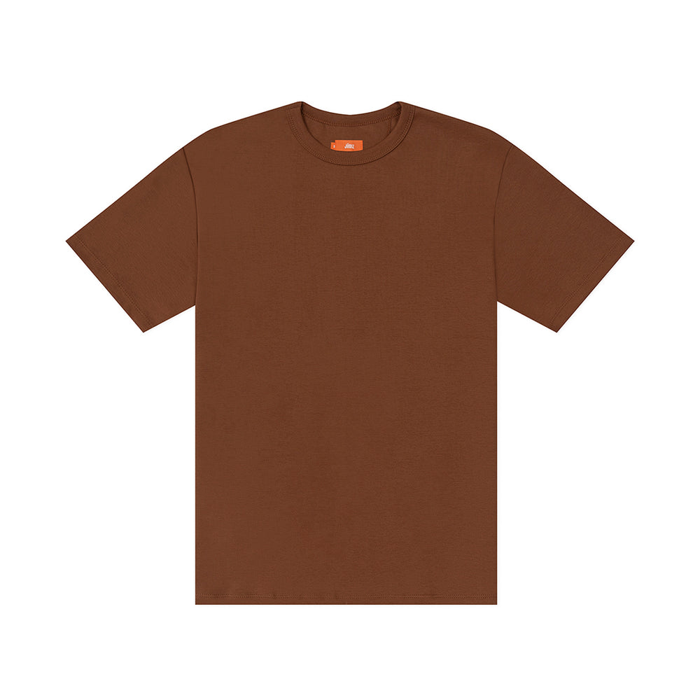 CAMISETA BÁSICA JÜDIZ PARA HOMBRE CAFÉ