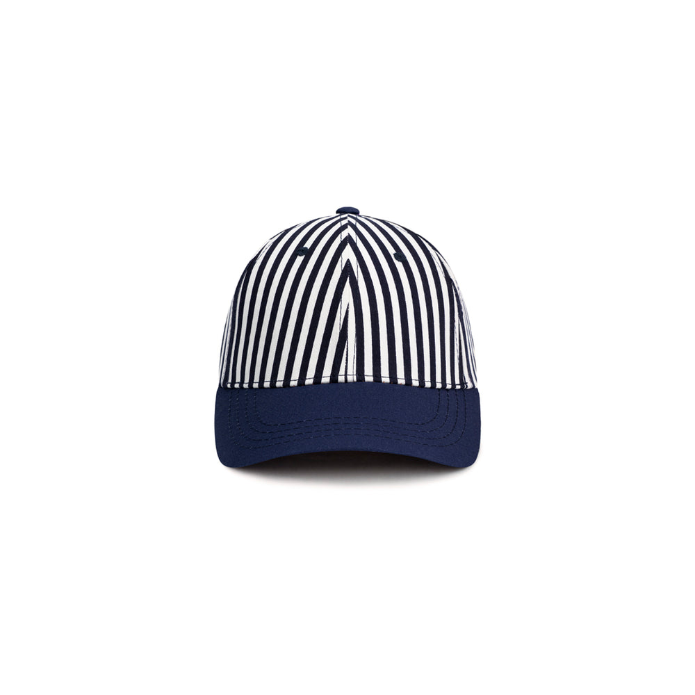 GORRA DRILL RAYAS AZULES