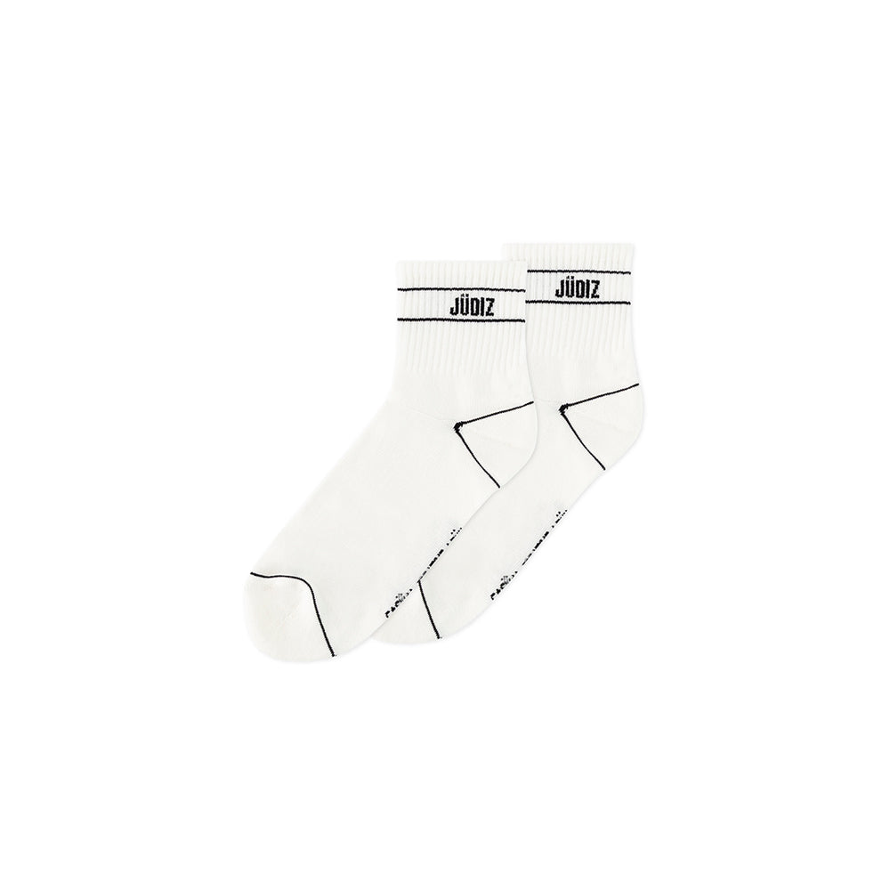 Jüdiz basic ankle socks white