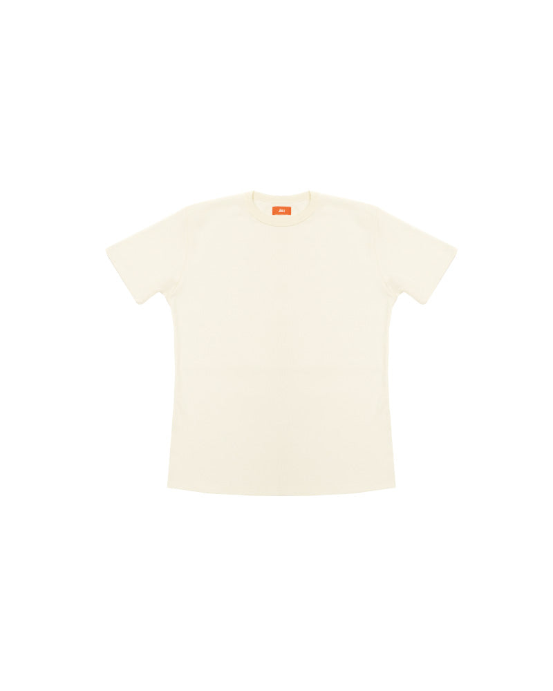 Jüdiz basic ivory T-shirt for men