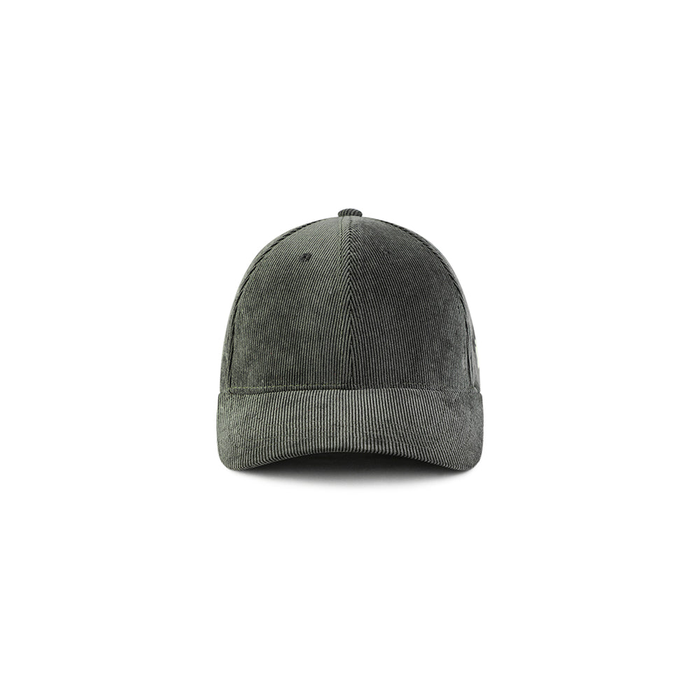 GORRA CORDUROY VERDE OLIVA